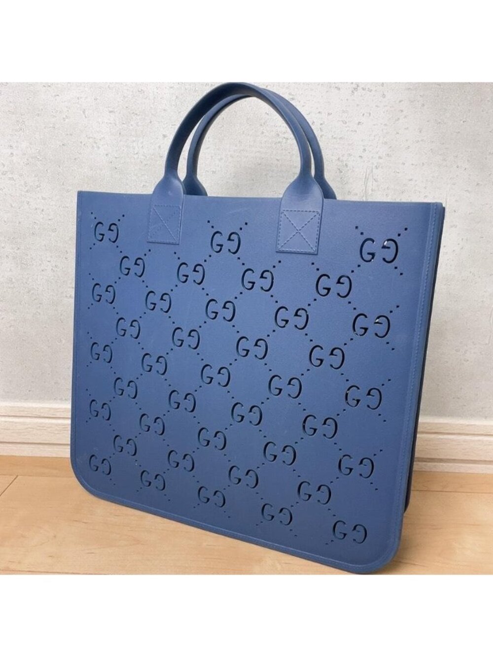 Gucci Children's GG Punched Rubber Tote